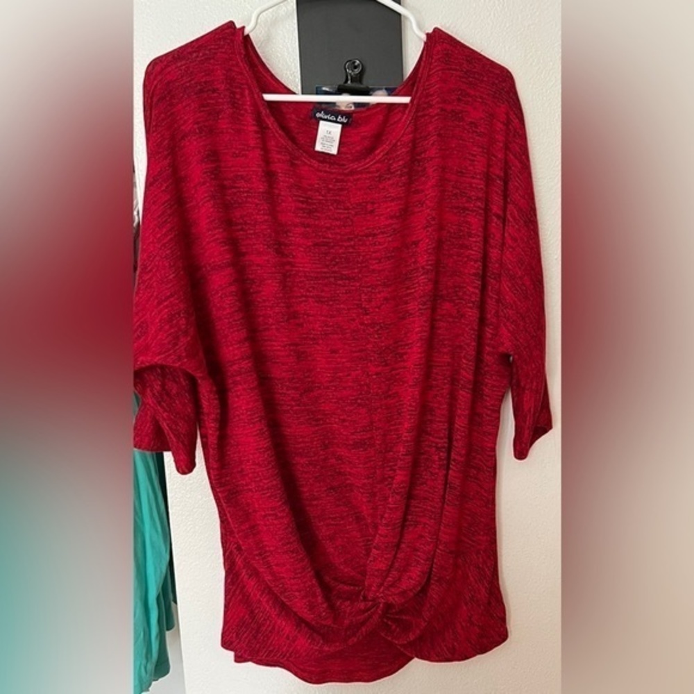 Olivia blu Womens top blouse